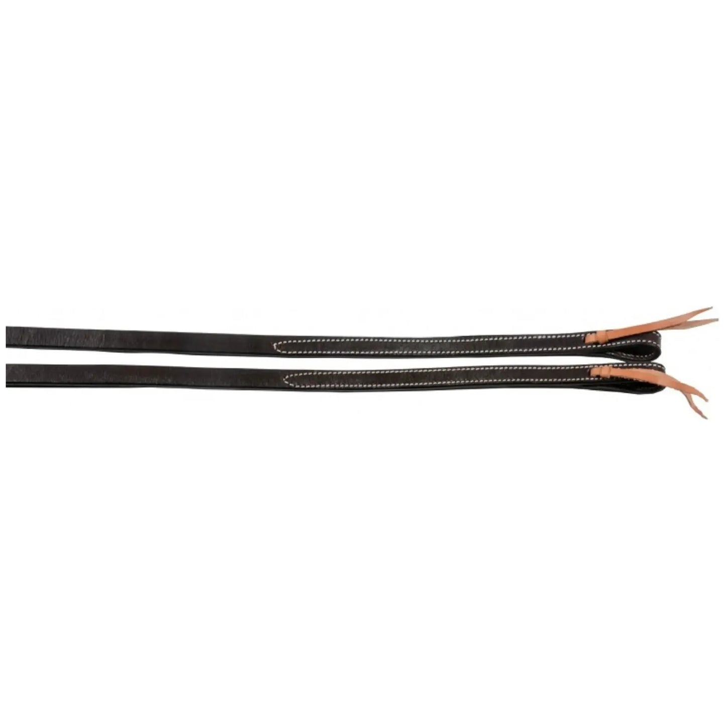 Wester Rawhide Basic 7” Split Reins DBR