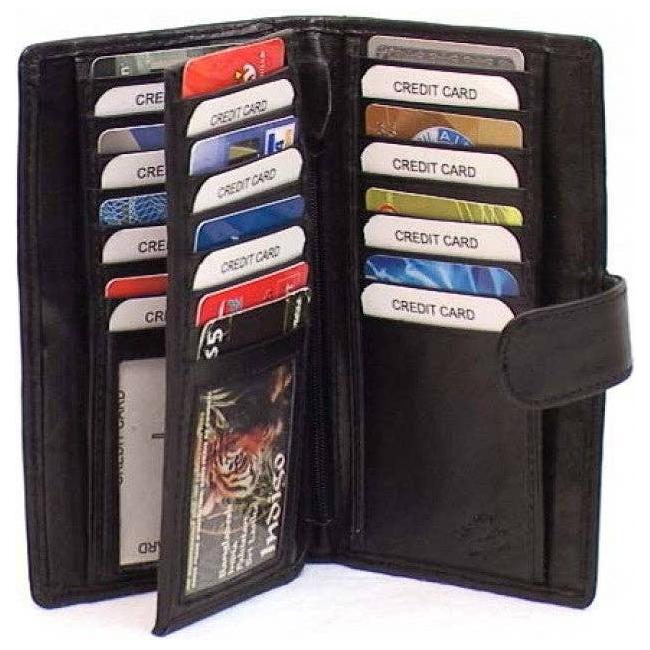IGI CANADA - Genuine Leather Lambskin RFID Coat Card Wallet - 4116-L
