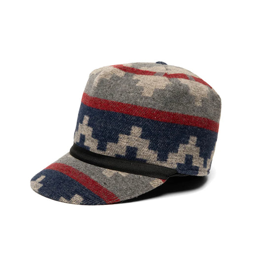 Crown Cap Navajo Wool Blend Stockman Cap Winter Hat 1-1201N