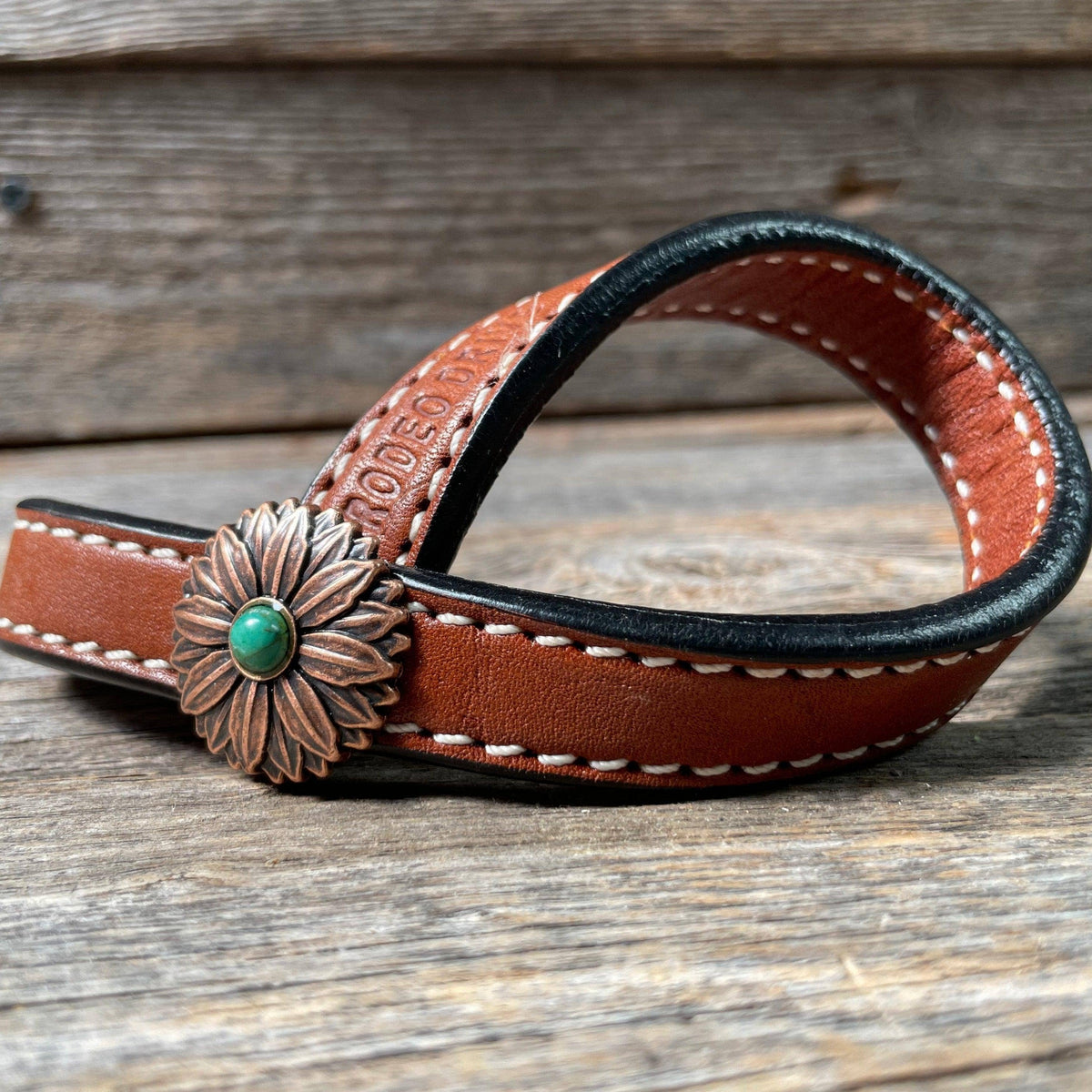 Western Medium Oil Rustic Tie Down Keepers