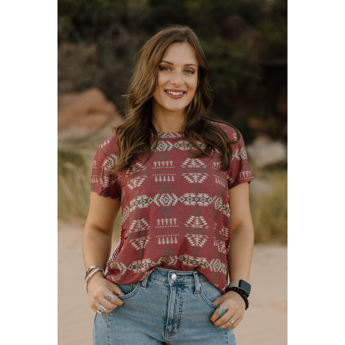 Sparkle Country Top