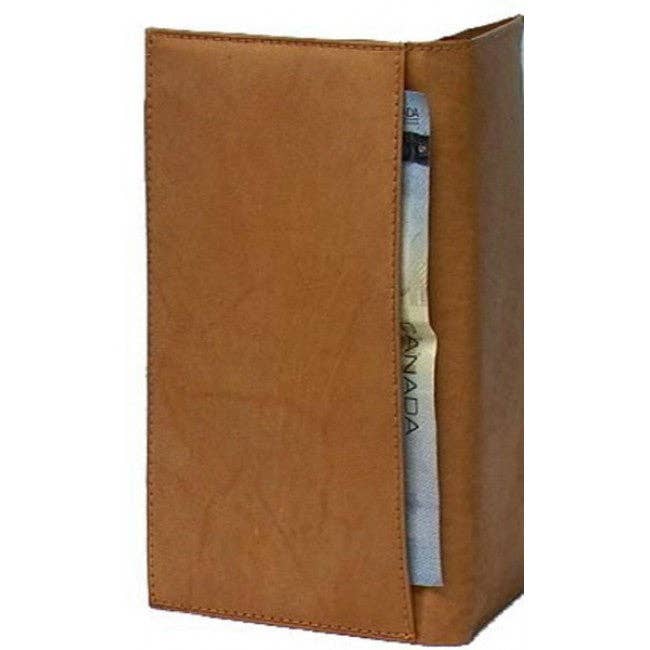 Genuine Leather Coat/Breast Wallet RFID Black, Brown 4506