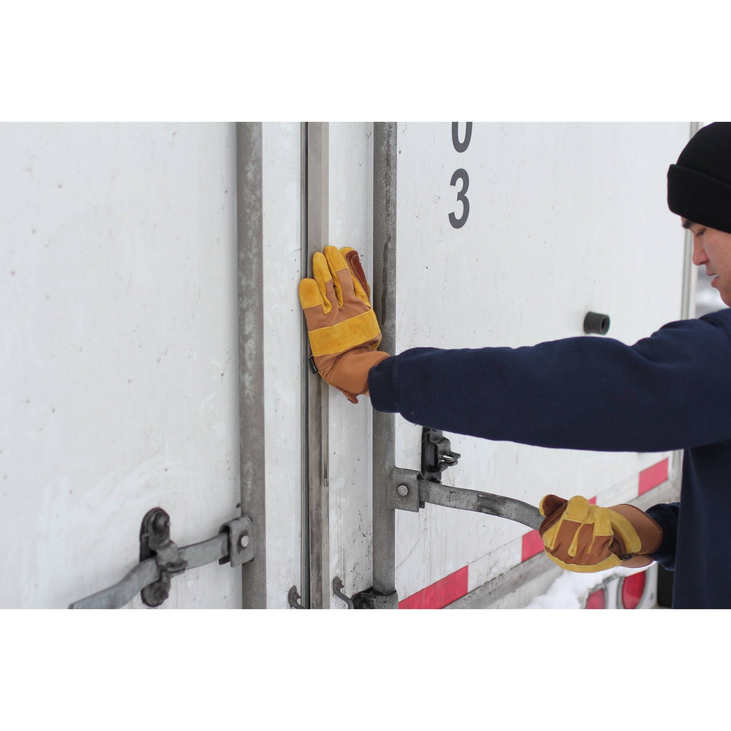 HANDS ON™ Premium Double Leather Palm Gloves