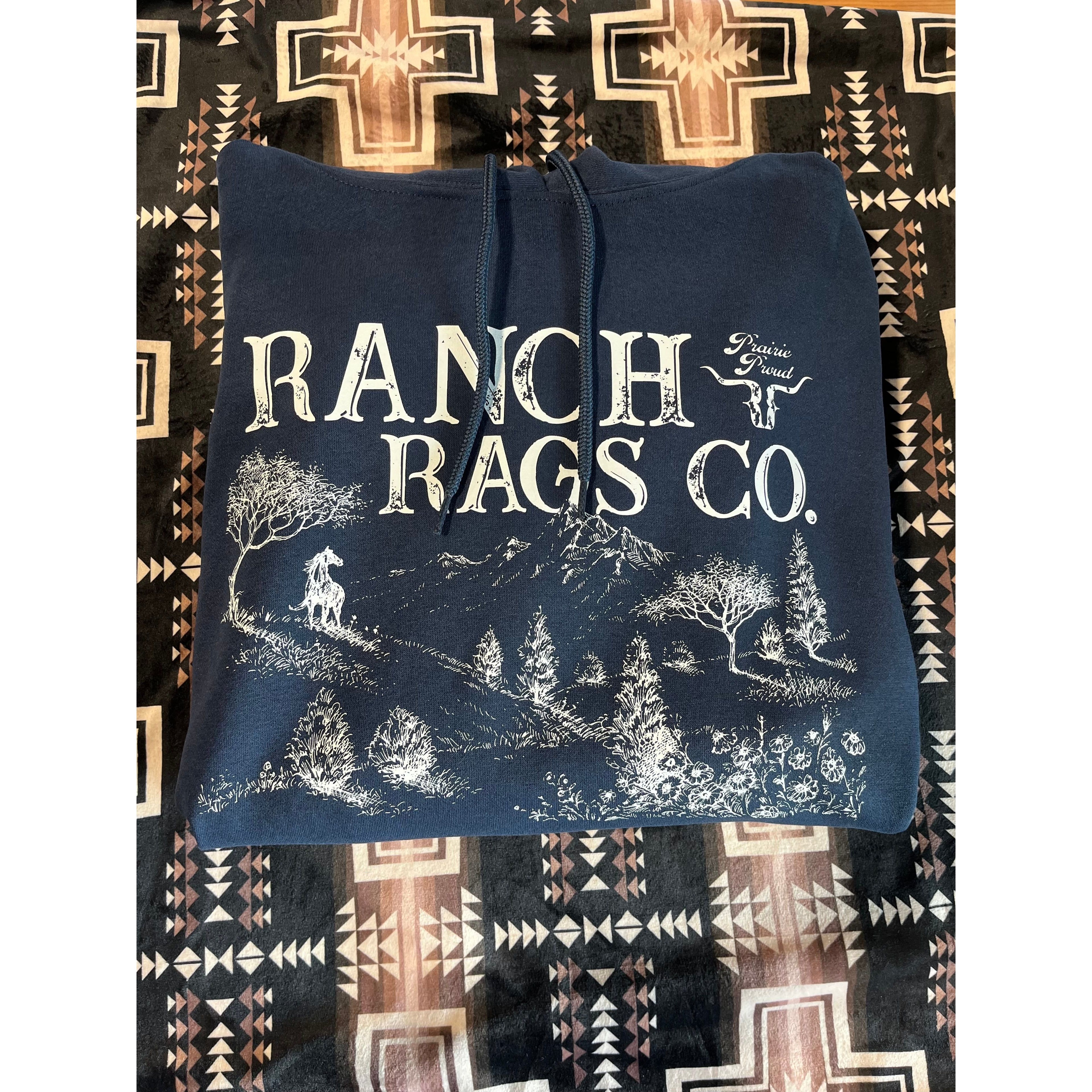 Ranch Rags Prairie Proud Scenic Hoodie