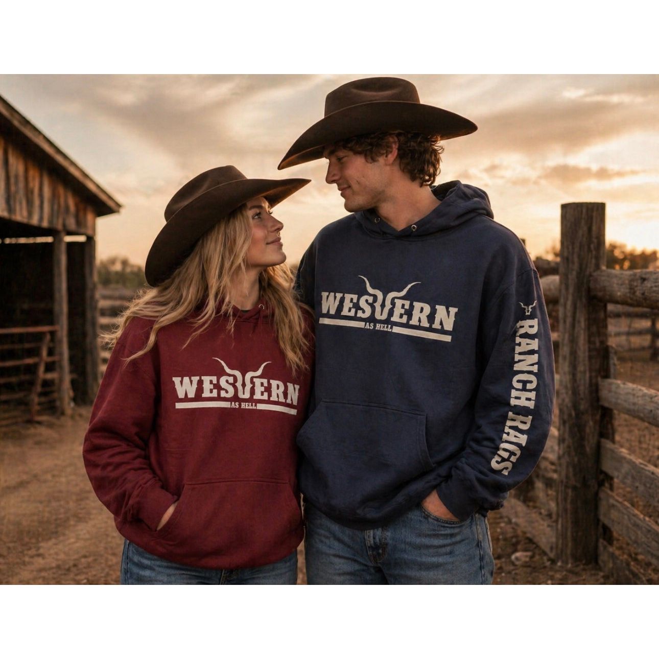RanchRag's Western Hoodie