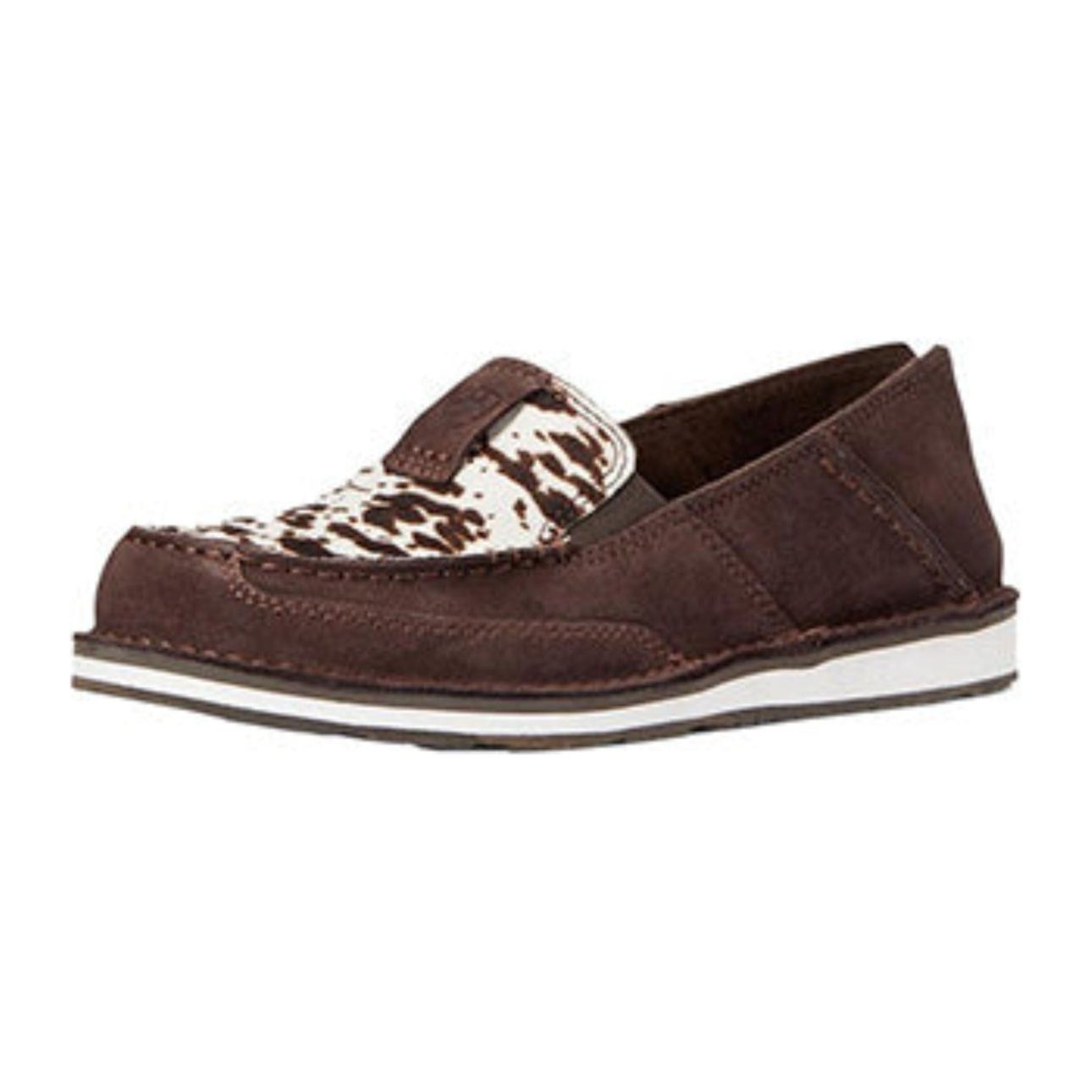 Ariat Women’s Cruiser - Chocolate Chip Suede / Spotted Hair On