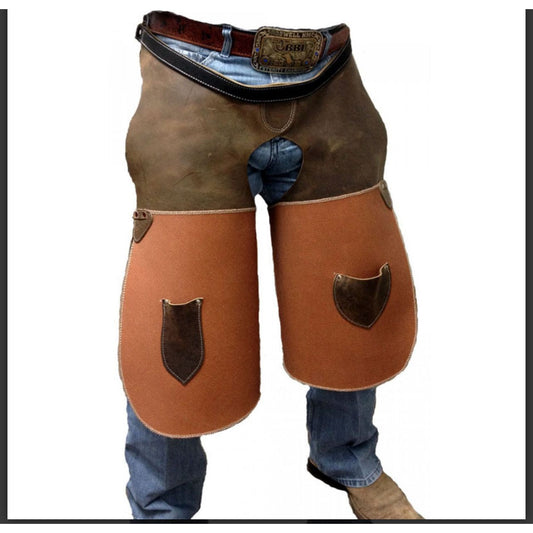 Saddle Barn Farrier Chaps w/ Duck