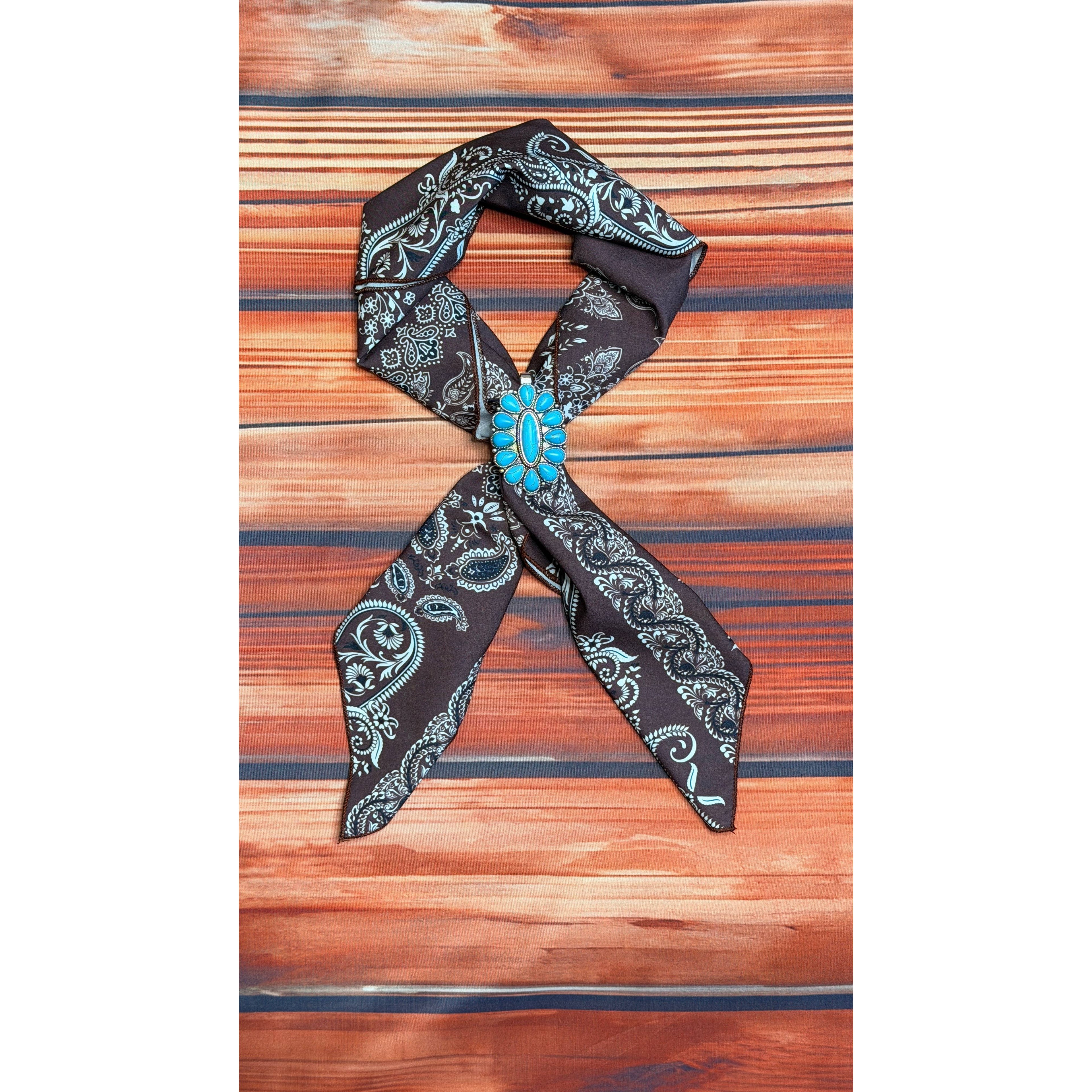 AV3002 PAISLEY PRINT WILD RAG 28x28