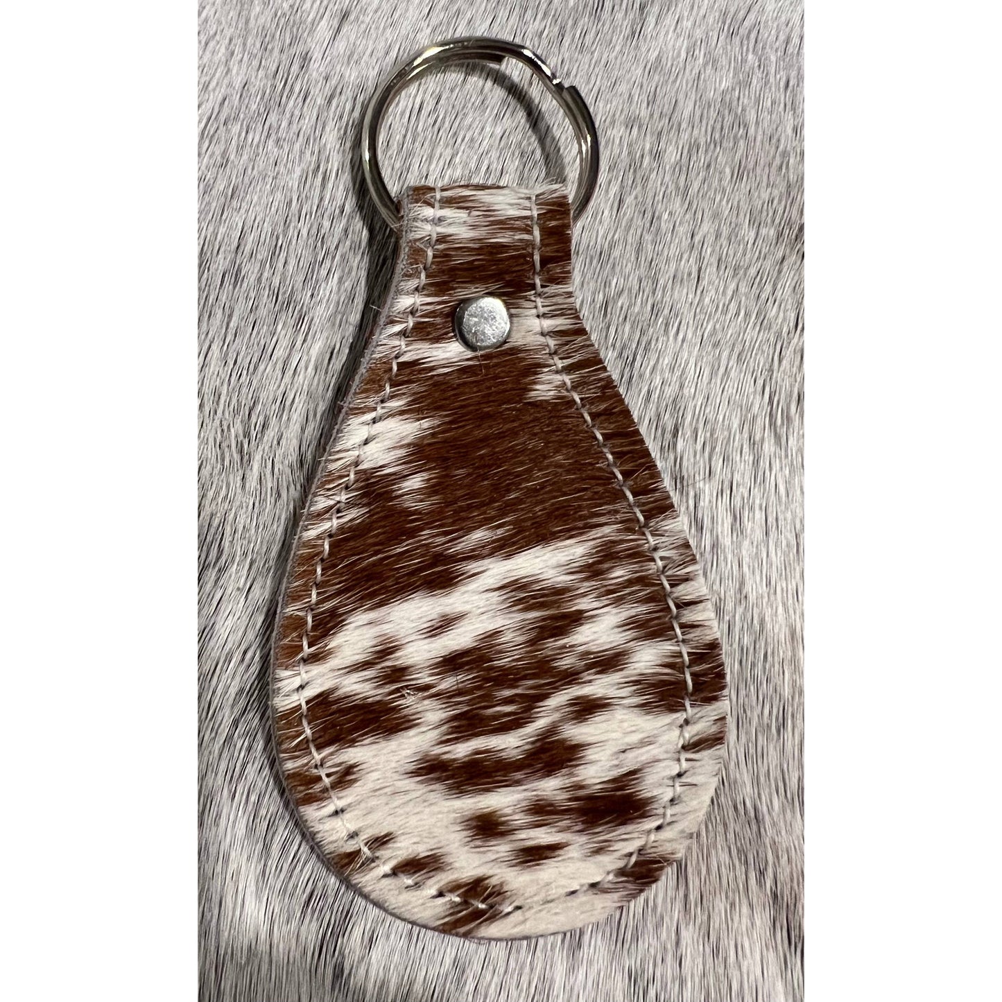 LEATHER/HIDE KEY FOBS