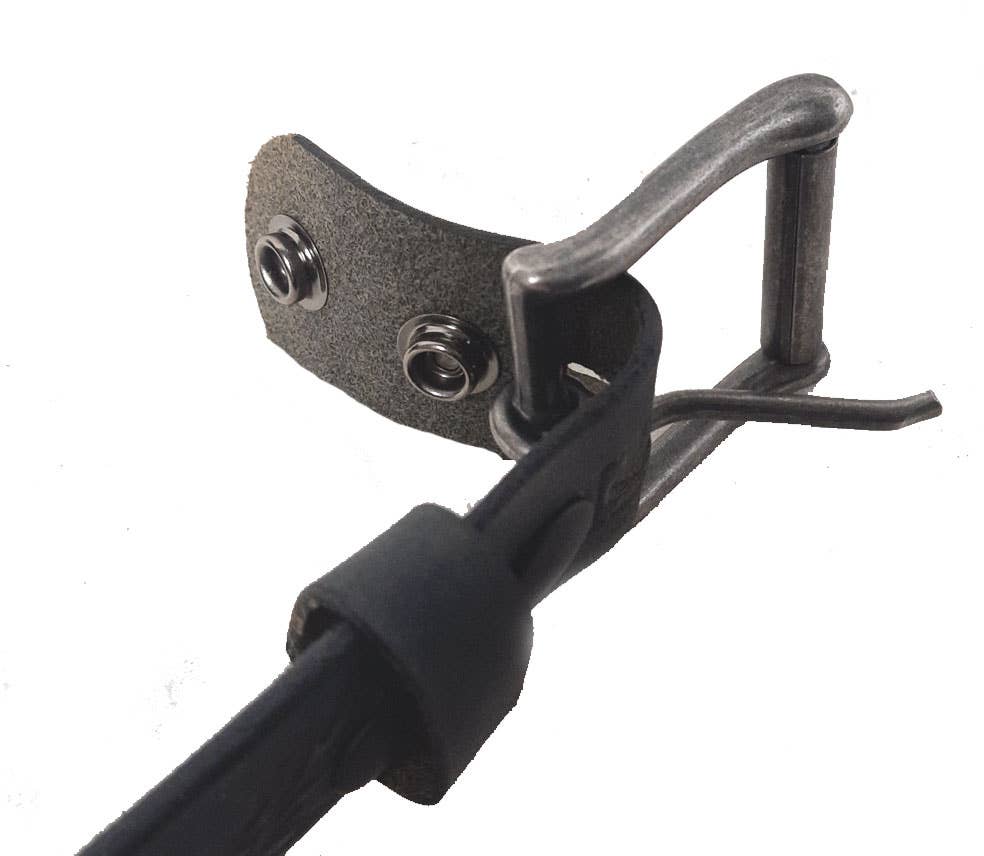 GENUINE LEATHER 40MM "LIVE TO RIDE" EMBOSSED BELT #1040