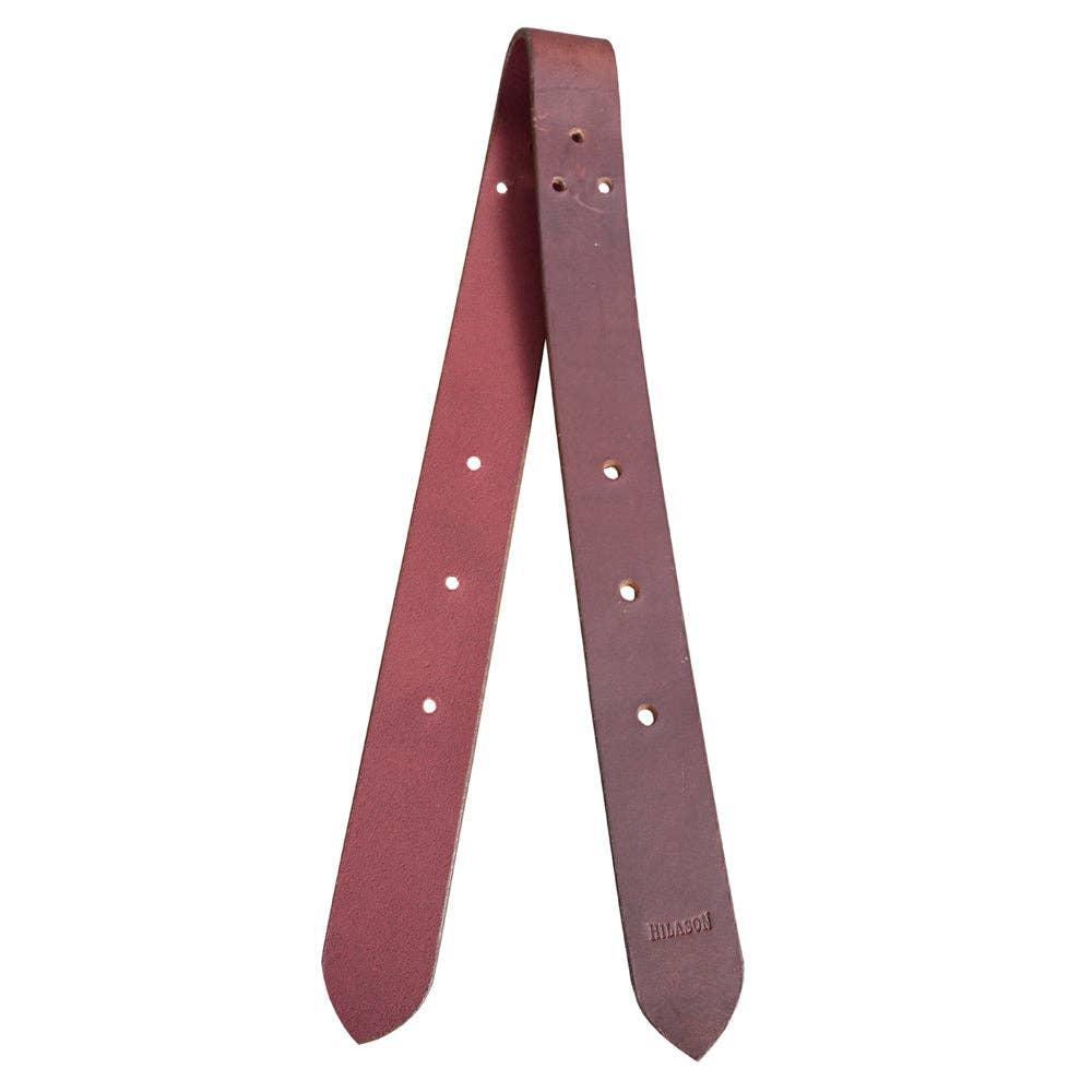 HILASON - 1.75 In x 36 In Horse Saddle American Leather Billet Brown