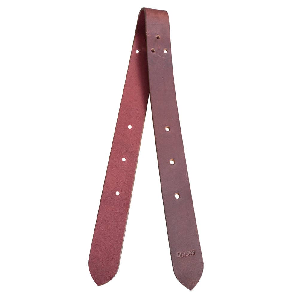 1.75 In x 36 Hilason Western Horse Saddle American Leather Billet Brown