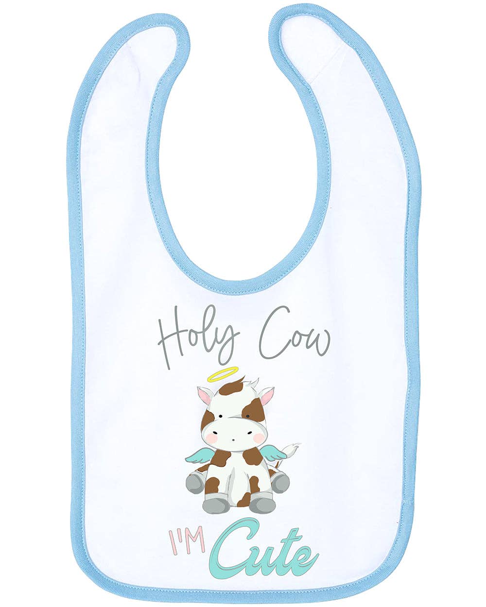 Country Baby® Bib, Holy Cow