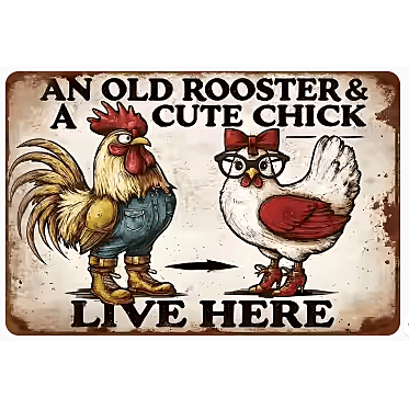 Metal Signs Farm Prints