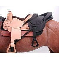 Tough 1 Ride Behind Saddle Pad w/ Stirrups Brown