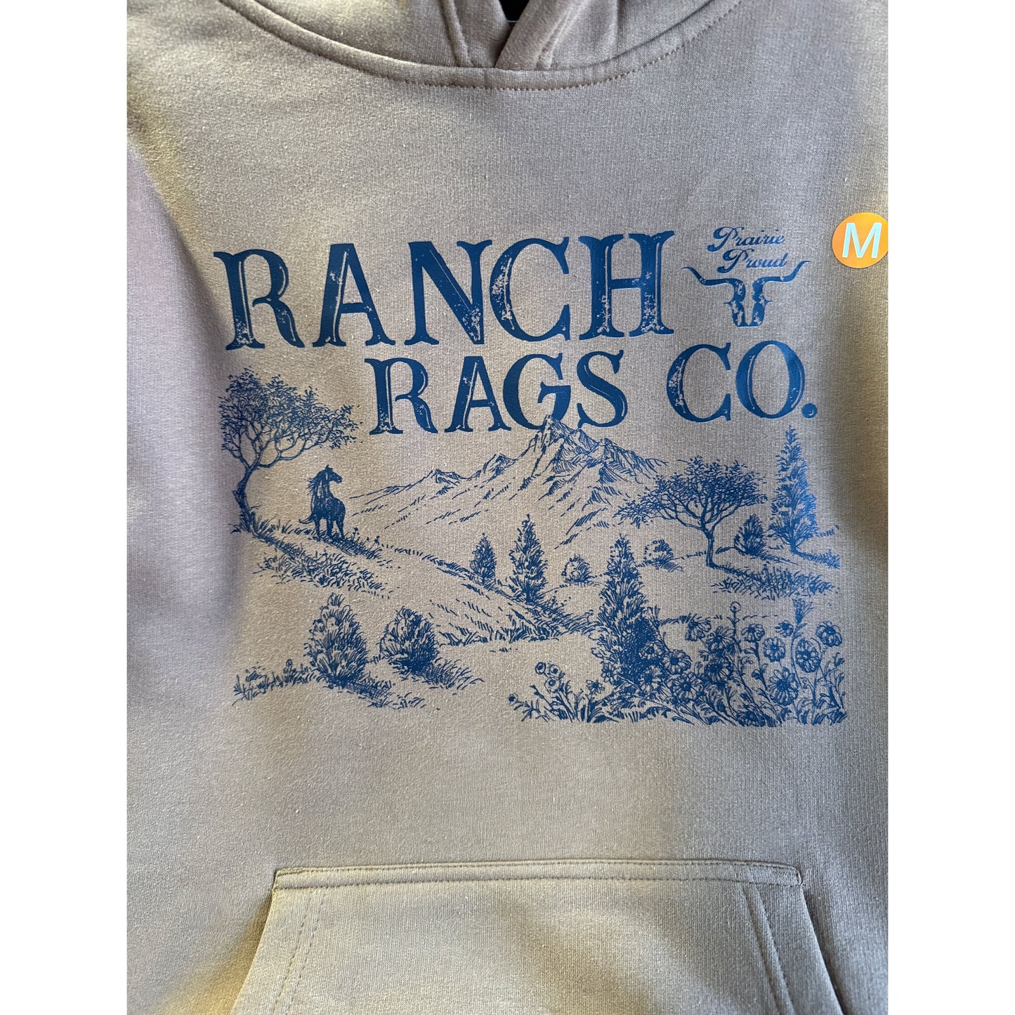 Ranch Rags Prairie Proud Scenic Hoodie