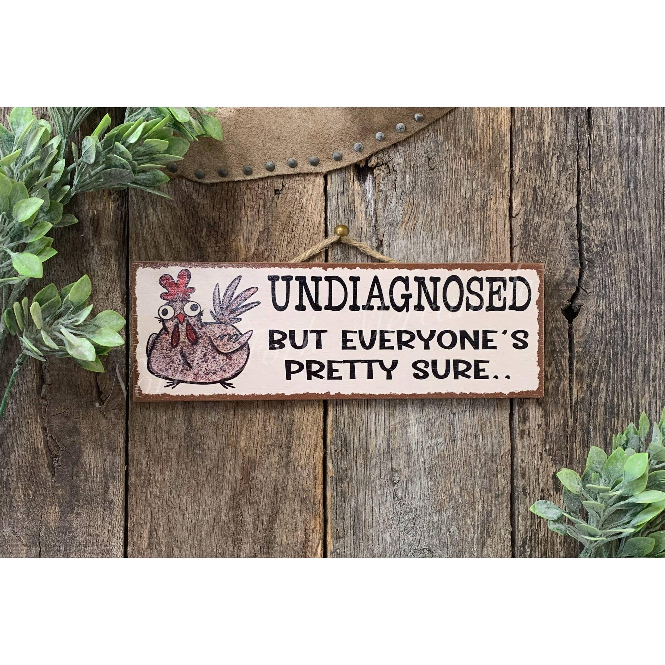 North Fork Mercantile - Undiagnosed But Everyone's Pretty Sure, Chicken Gift, Friend