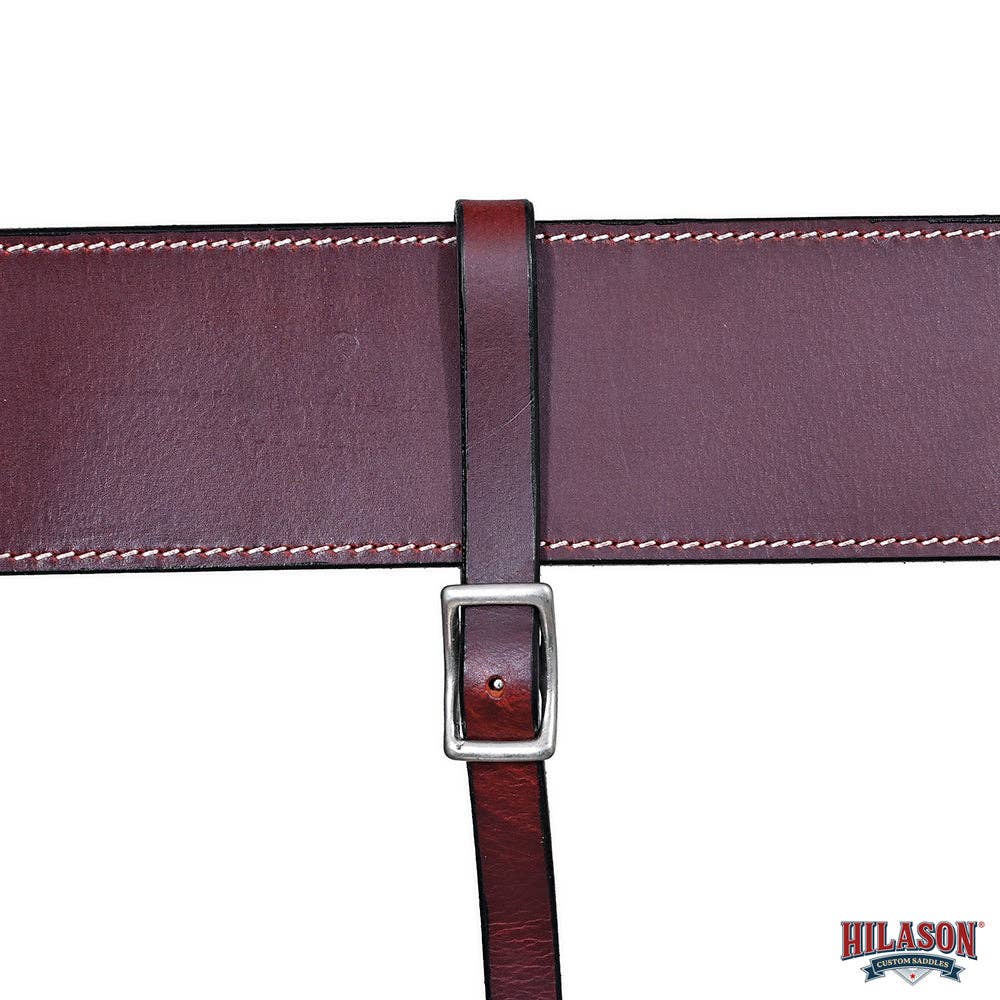 HILASON Western Horse Genuine Leather Girth Cinch Dark Brown