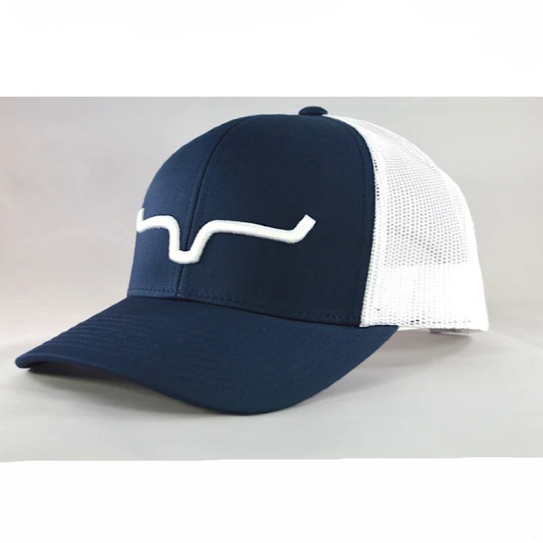 Kimes - Weekly Navy & White Snap Back Men’s Ball Cap