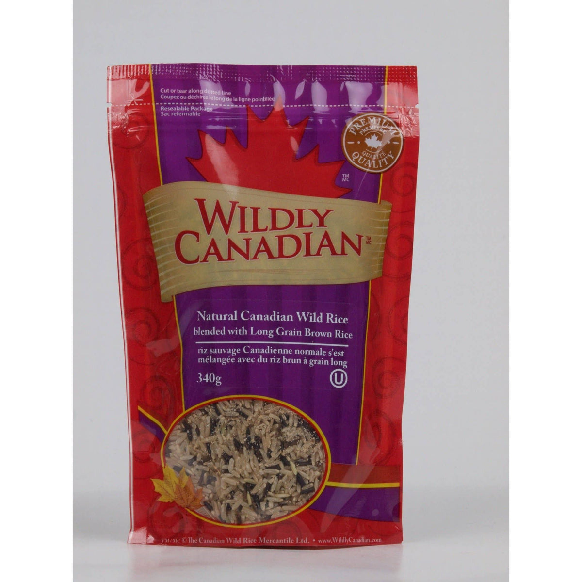 Canadian Rice Food Natural Canadian Wild Rice Blended with Long Grain Brown Rice ...