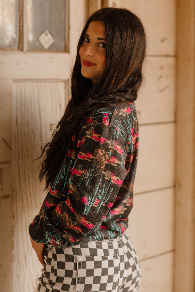 Rosette Rodeo Top