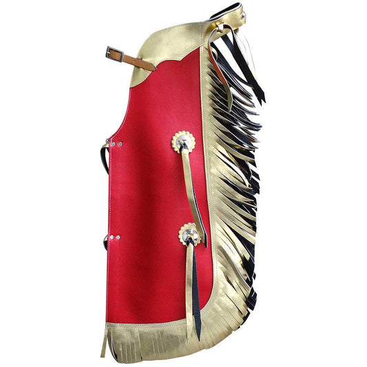 HILASON - Kids, Junior, Youth Chaps - Rodeo, Bull Riding, Red or Black