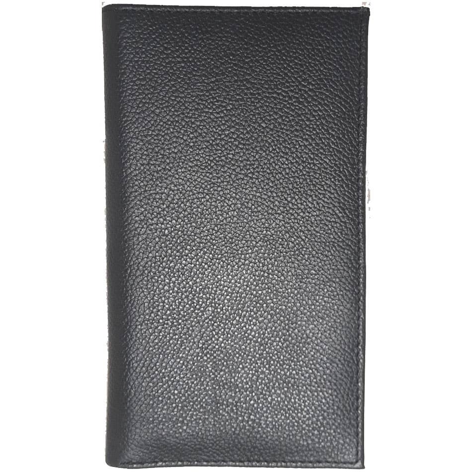 Genuine Leather Coat/Breast Wallet RFID Black, Brown 4506