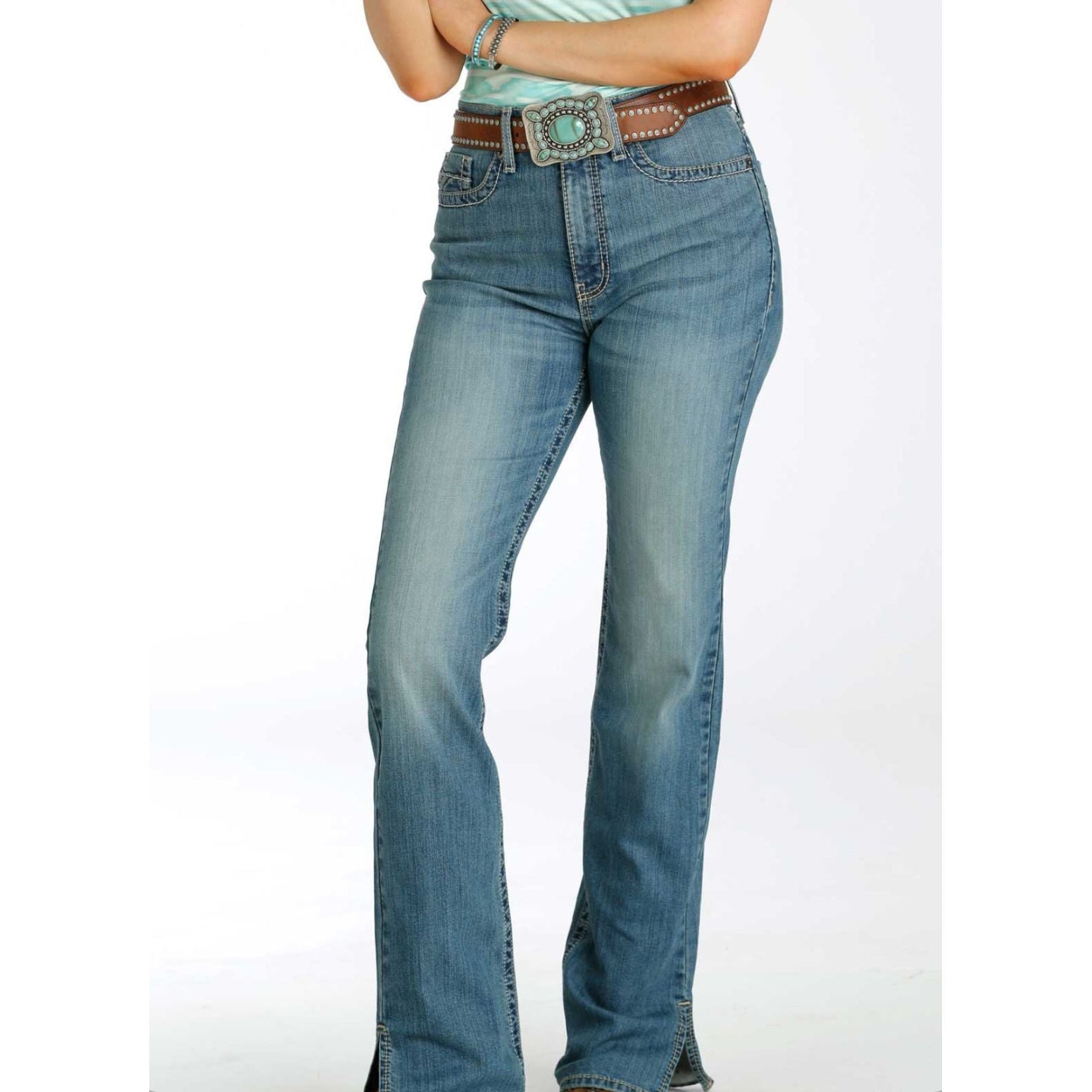 WOMEN'S SKYLAR BOOT CUT - MEDIUM STONE