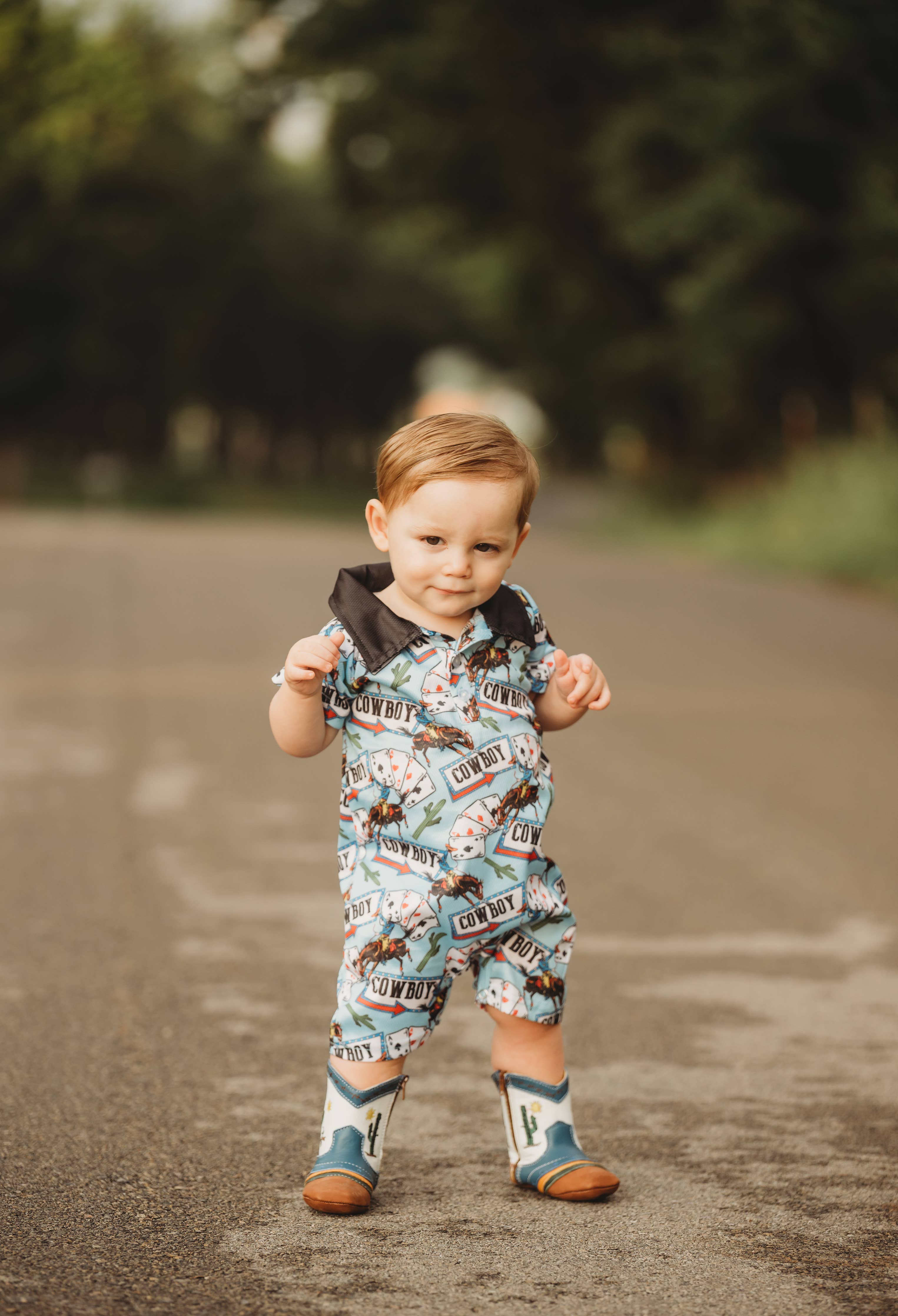 Vegas Cowboy Romper