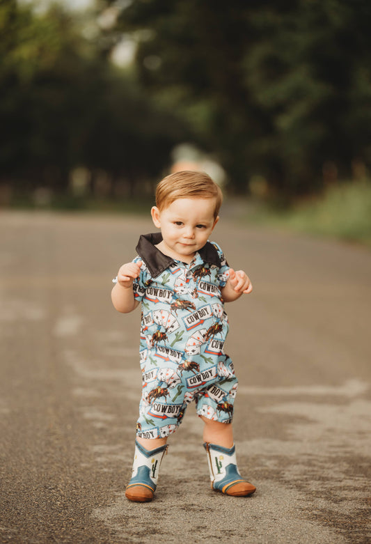 Vegas Cowboy Romper
