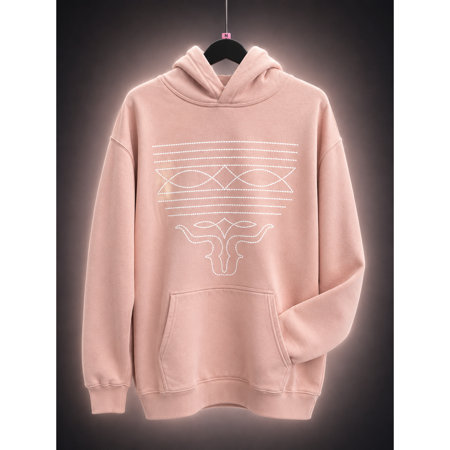 RanchRag's Longhorn Stitch Hoodie