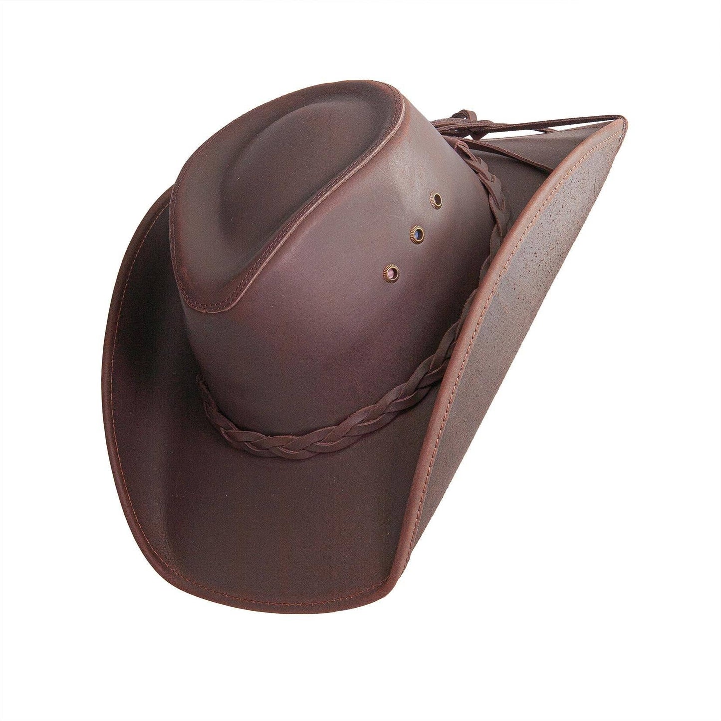 Premium Shapable Leather Cowboy Hat - Style Hollywood