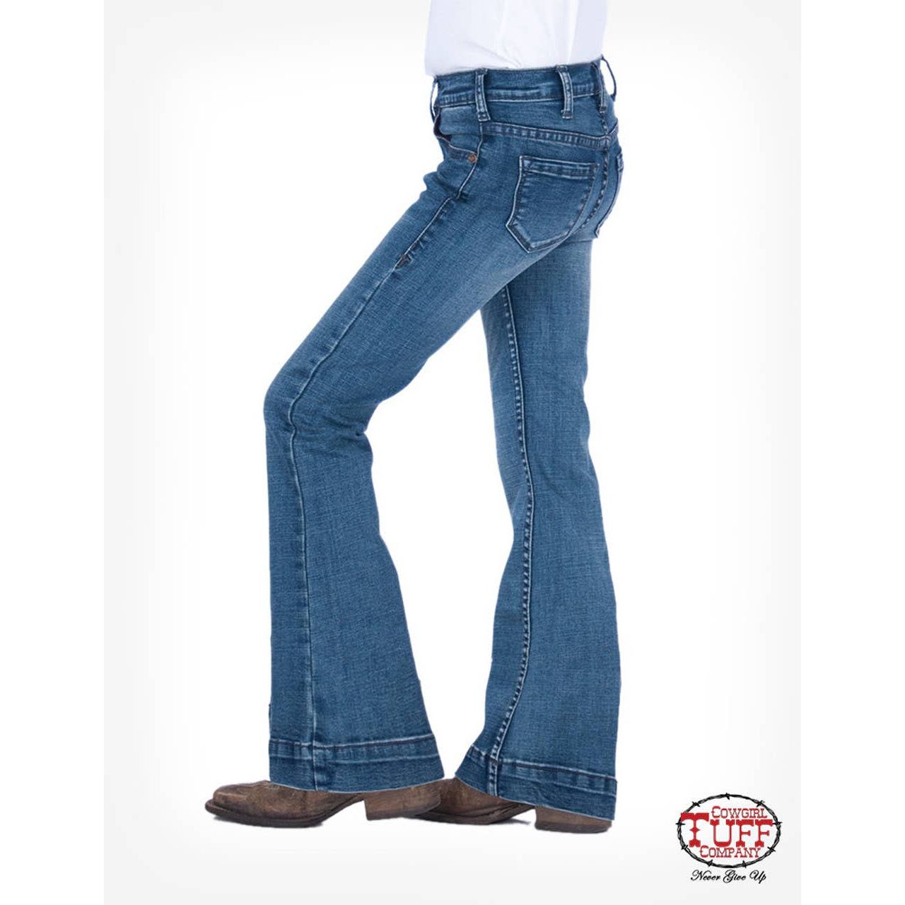 * Cowgirl Tuff Co. / B. Tuff Jeans - Just Tuff Girl's Medium Trouser