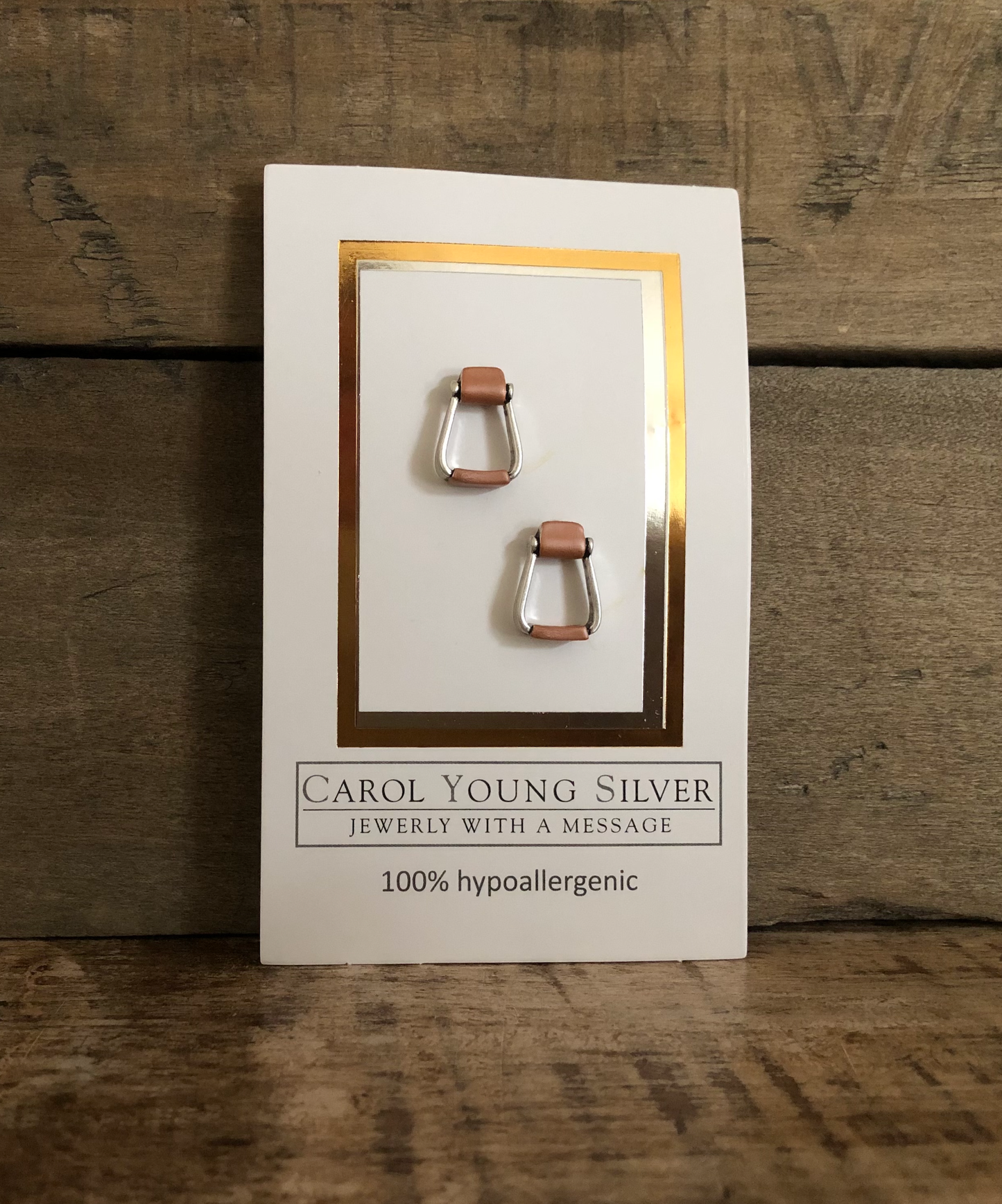 Saddle Stirrup Earrings