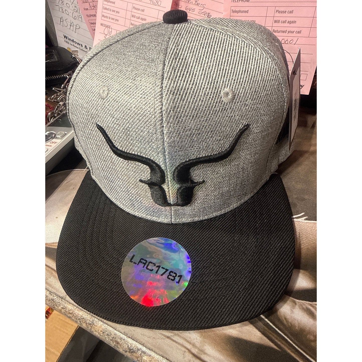 RanchRags Co. Barbwire Logo Trucker Caps