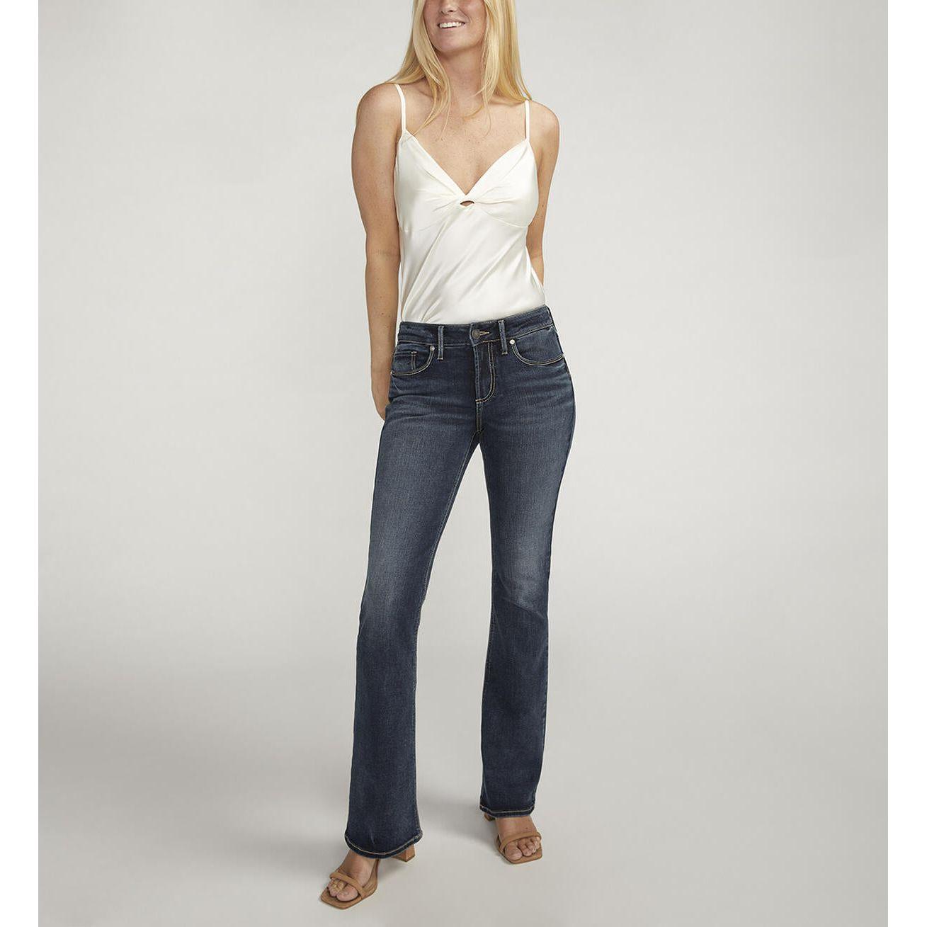 * Silver Jeans Co. Suki Curvy Fit Mid Rise Bootcut