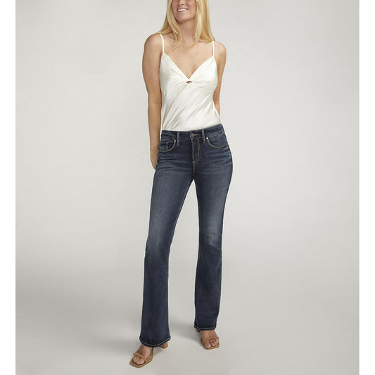 Silver Jeans Co. Suki Curvy Fit Mid Rise Bootcut