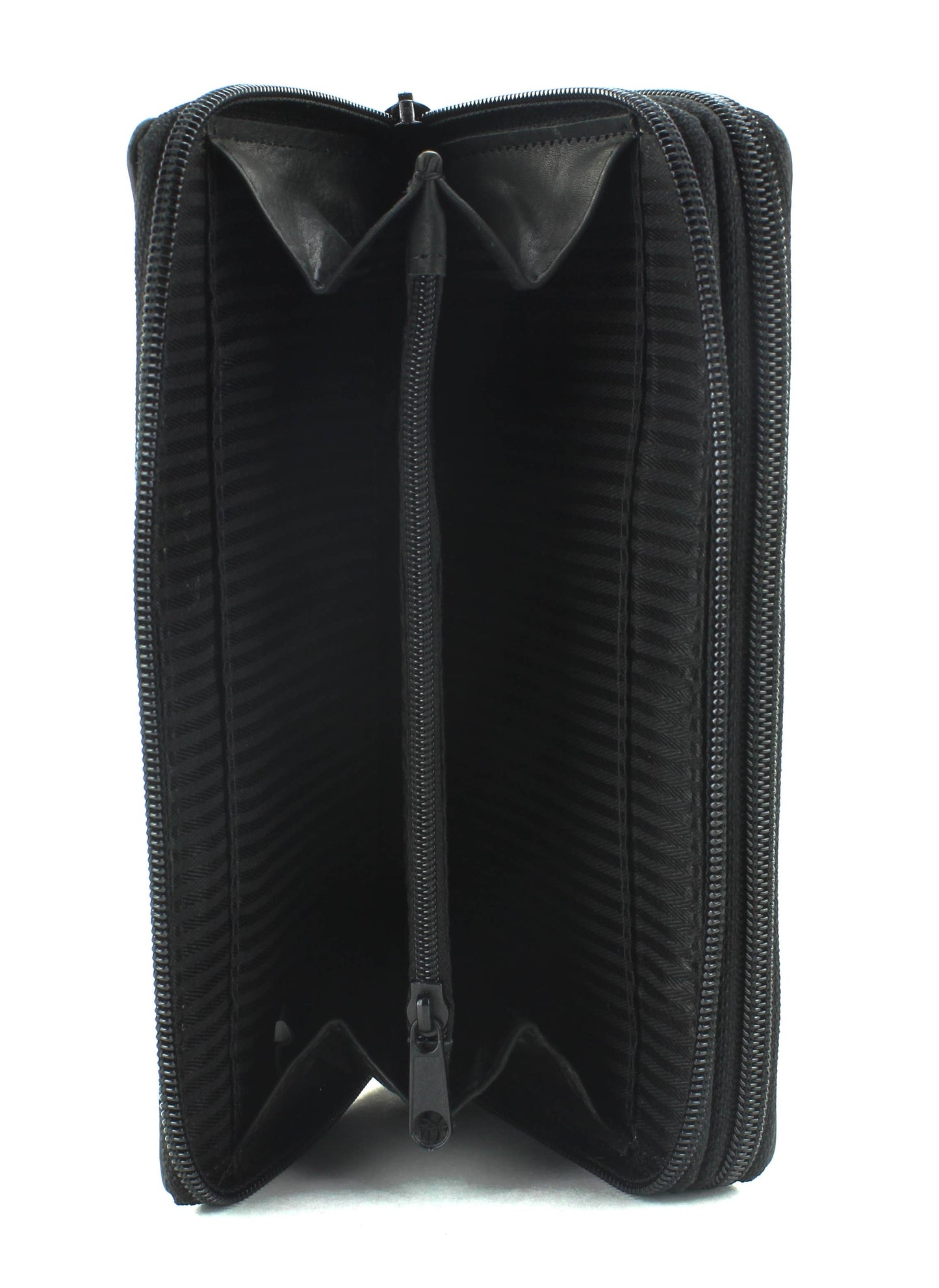Double Zipper Women's Clutch 15585