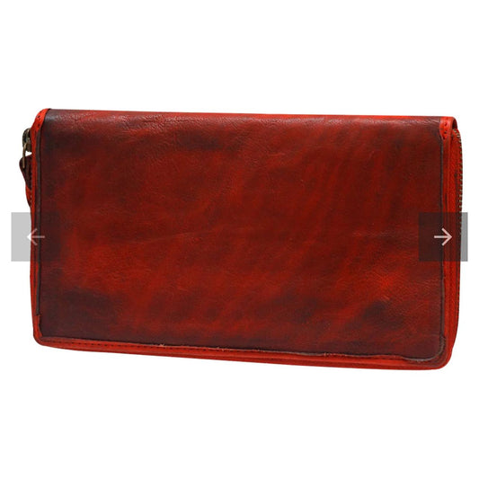 Ladies Never Mind Premium Authentic Full Grain Leather Wallet
