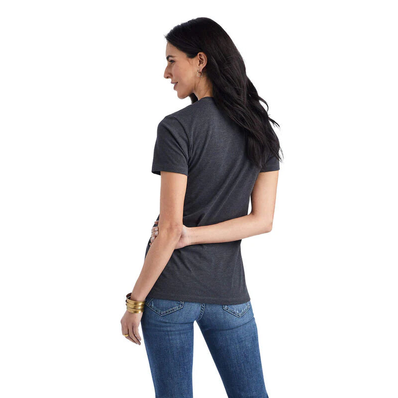 Ladies Ariat Wheat Script T-shirt