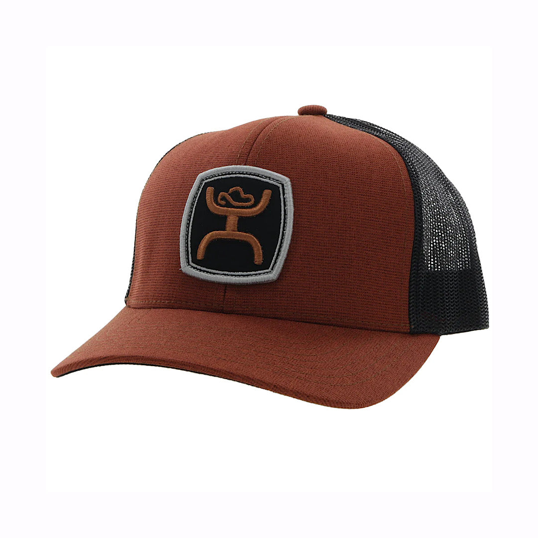 Hooey - Zenith Medium Brown & Black Snap Back Men’s Ball Cap 2224T-BRBK