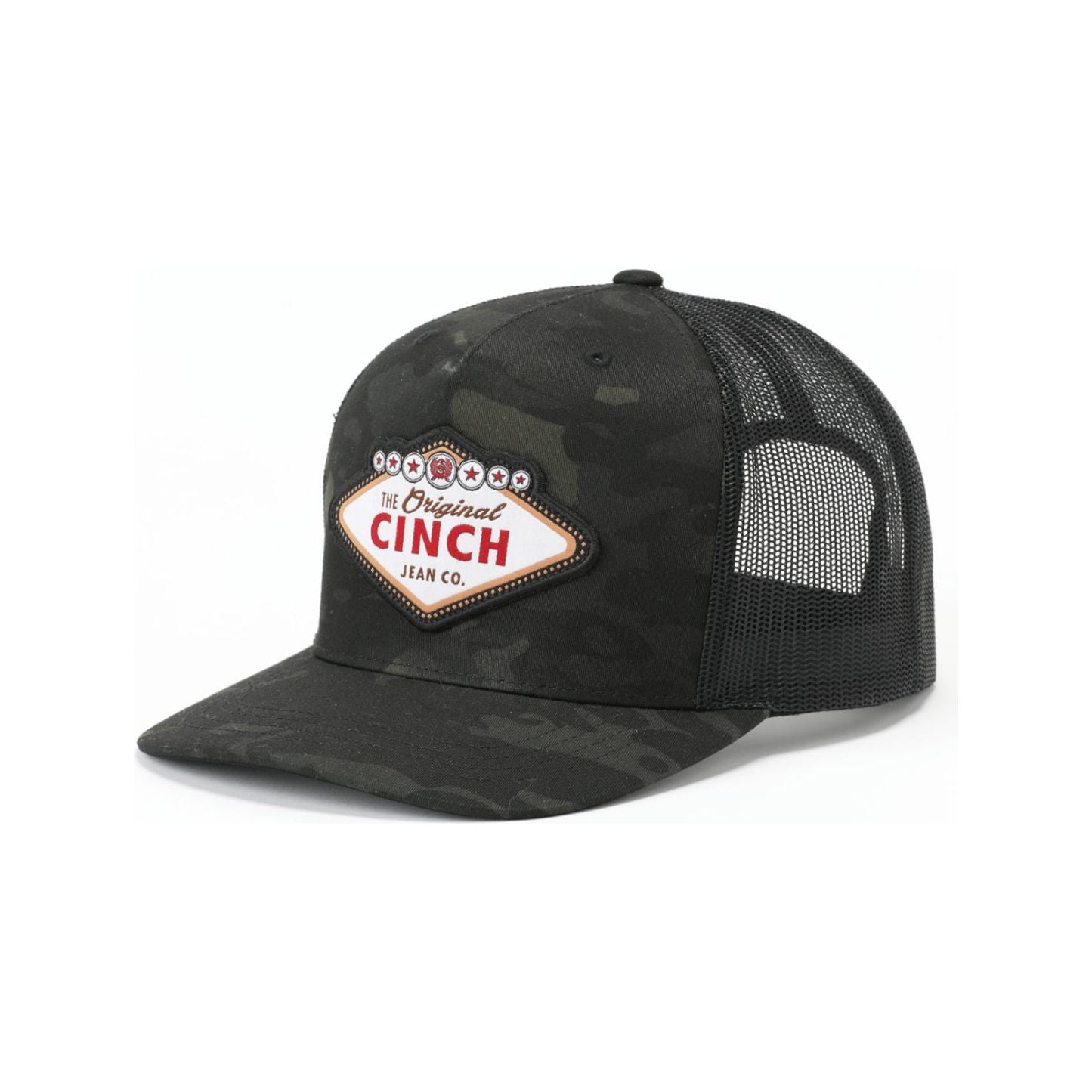 MEN'S CAMOUFLAGE VEGAS CAP - BLACK MCC0600602