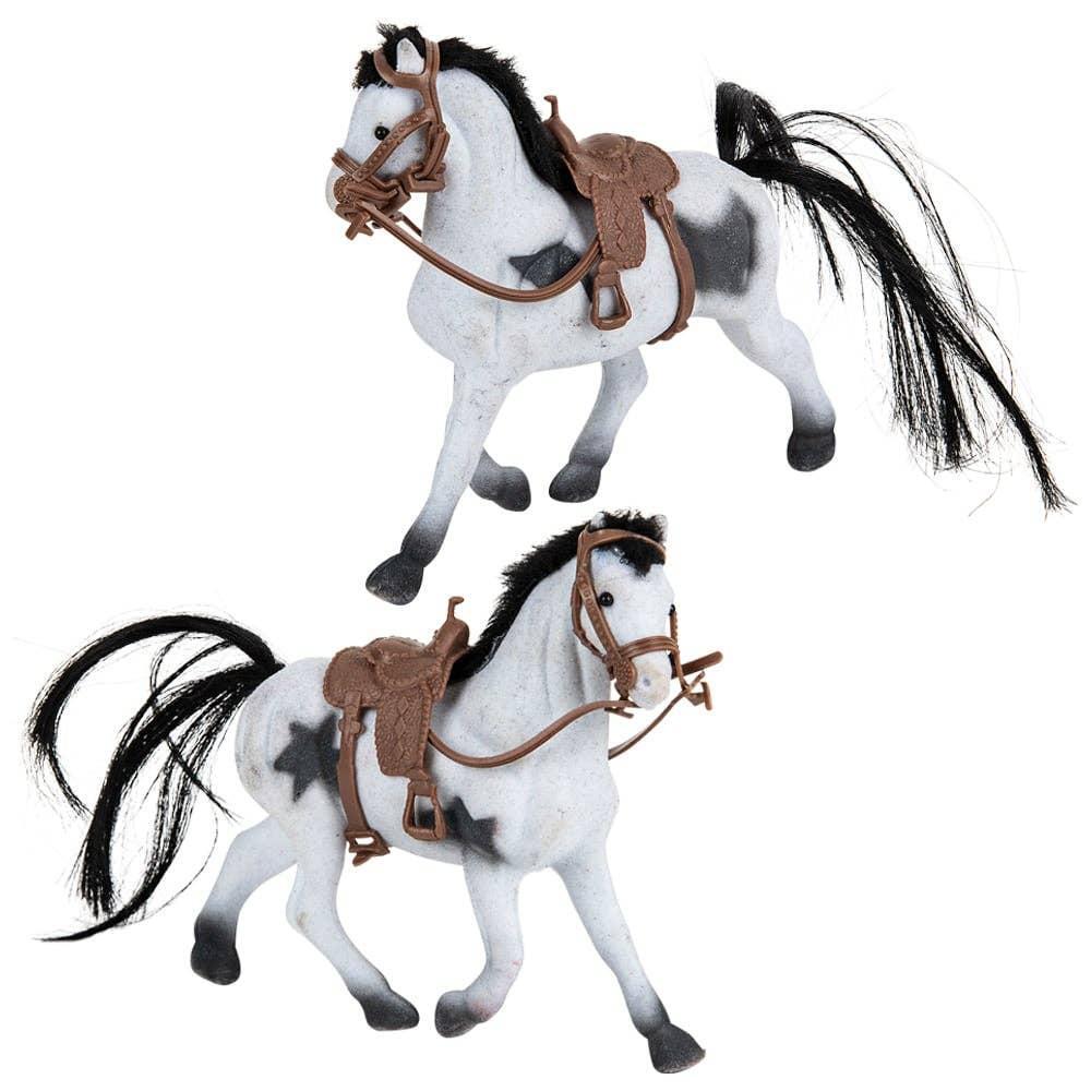 La Luna Bella - Toys - 4" FLOCKED HORSES LLB kids toys