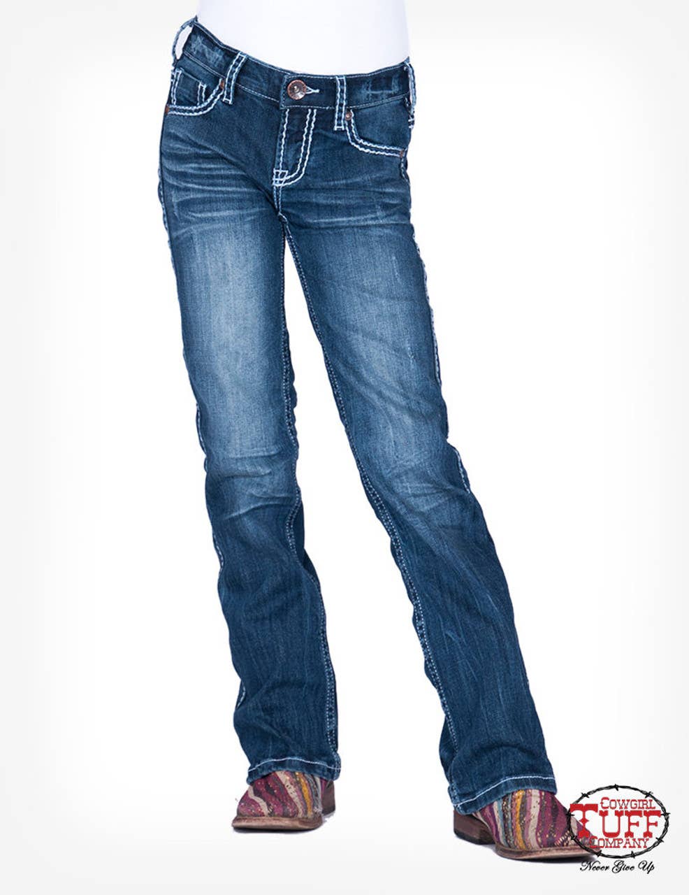 Cowgirl Tuff Girl's Edgy