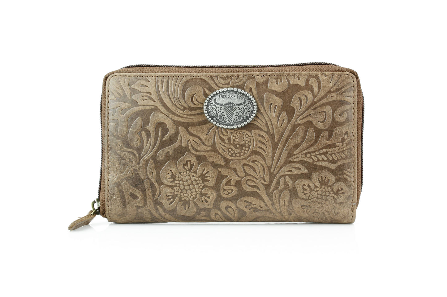 Zip Around Filigree Womens Wallet Clutch ABLW 41-25203