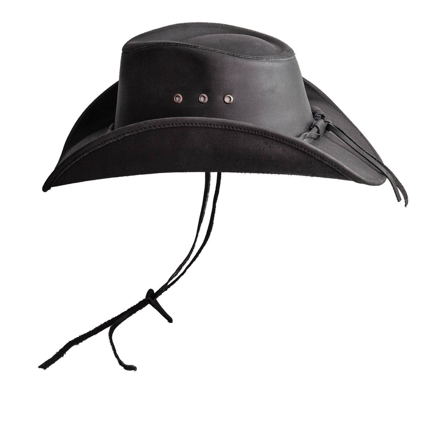 Premium Shapable Leather Cowboy Hat - Style Hollywood
