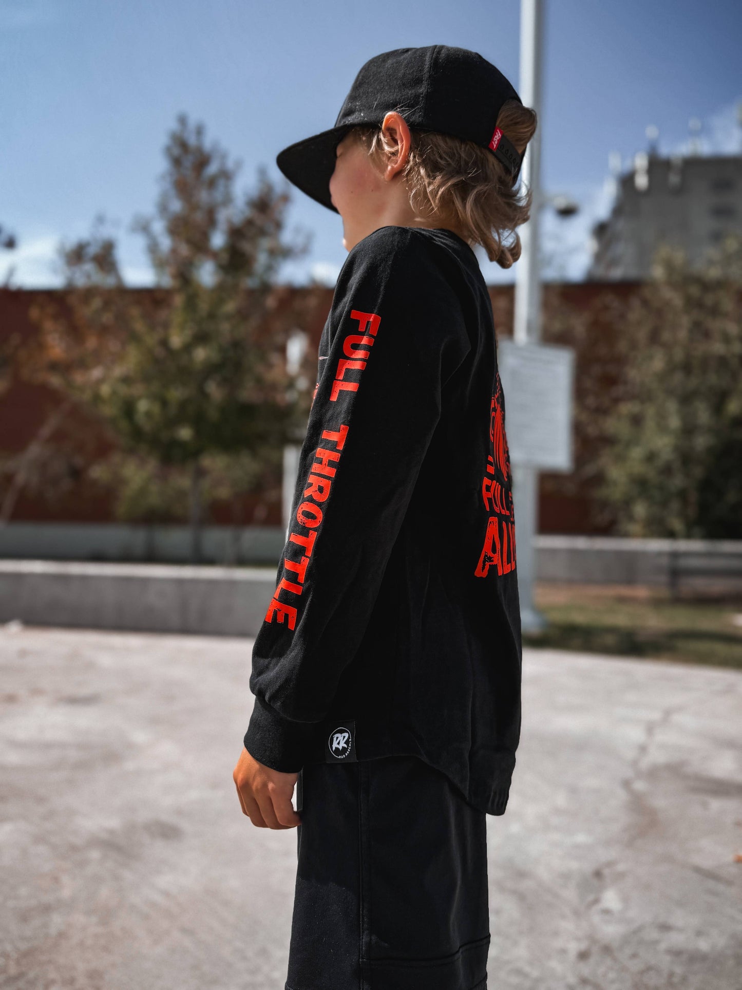 Full Throttle - Long sleeve Shirt Youth