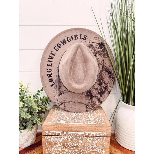 Engraved Barrel Racing Hat