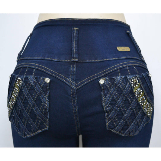 * Untamed Sapphire Clothing LLC - USC-F022 Sexy Roxie Foxy Butt Lifter Levante Cola Jeans