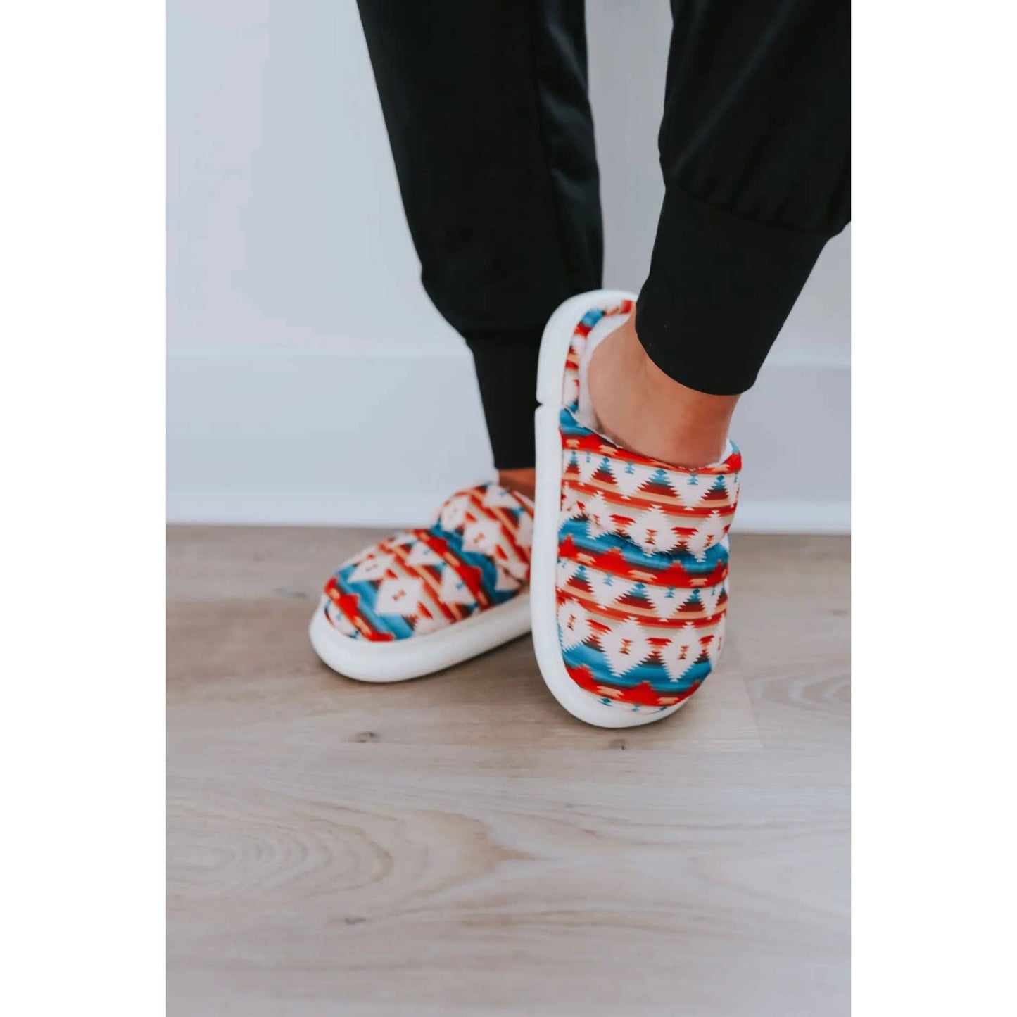 The Front Porch Label - Aztec Slippers